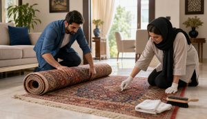 نکاتی برای آمادهسازی فرش پیش از تحویل